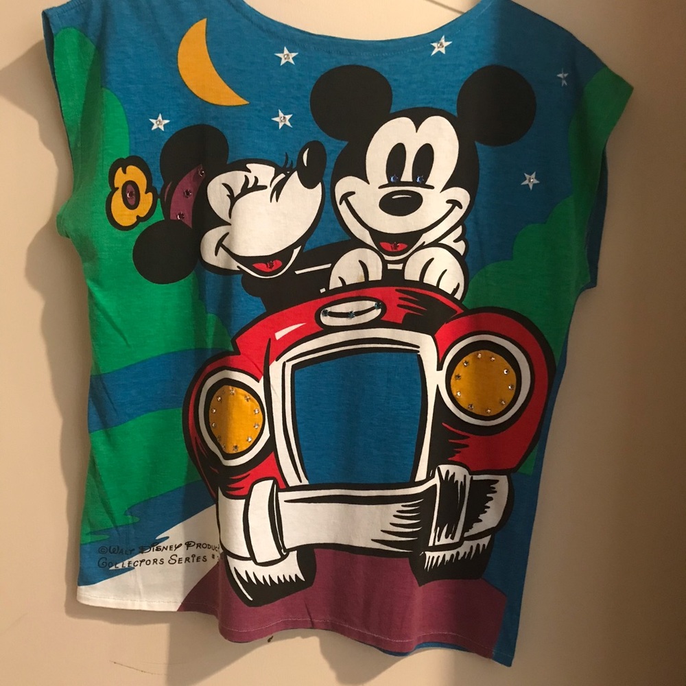 Vintage Disney Mickey and Minnie Top
